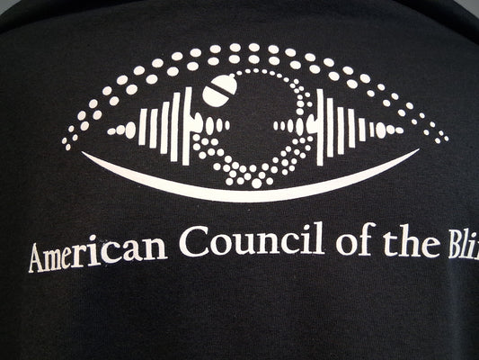 "Vision Beyond Sight" Long Sleeve T-shirt- Black