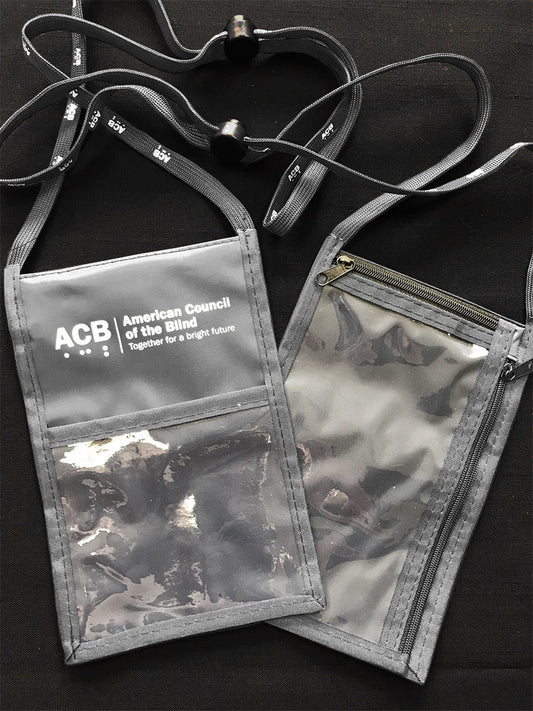 ACB Neck Wallet/Pouch with Lanyard