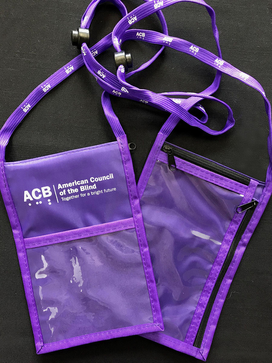 ACB Neck Wallet/Pouch with Lanyard