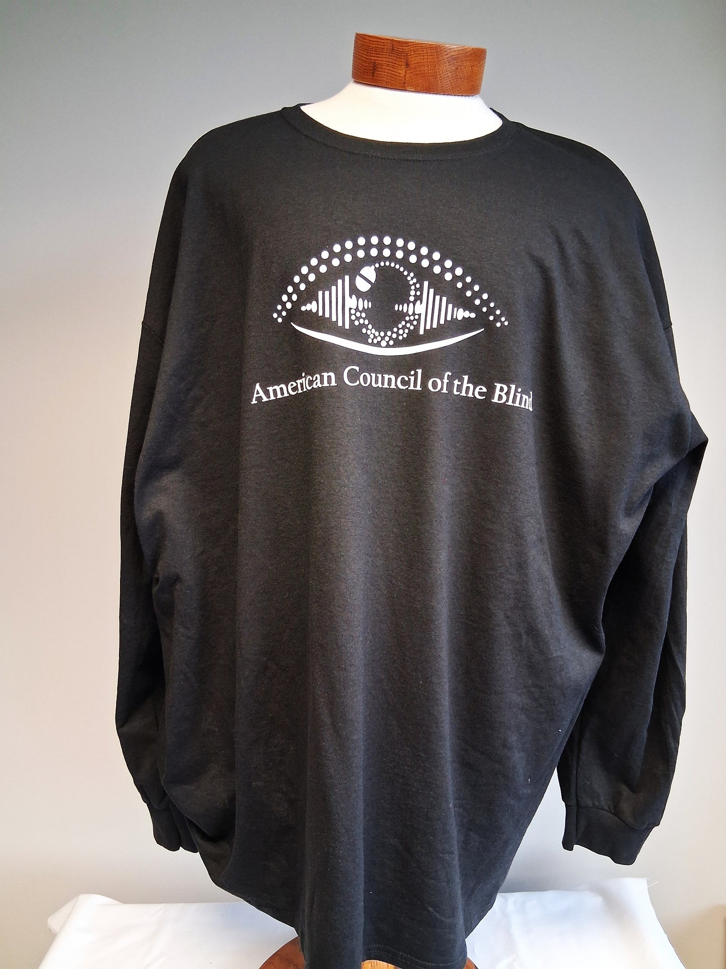 "Vision Beyond Sight" Long Sleeve T-shirt- Black