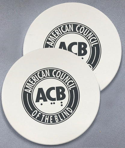 ACB Stone Coaster 2-Pack Set