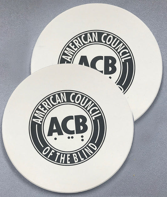 ACB Stone Coaster 2-Pack Set