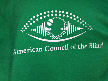 "Vision Beyond Sight" Long Sleeve T-shirt- Green