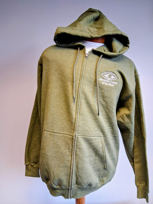 "Vision Beyon Sight" Full Zippered Hoodie