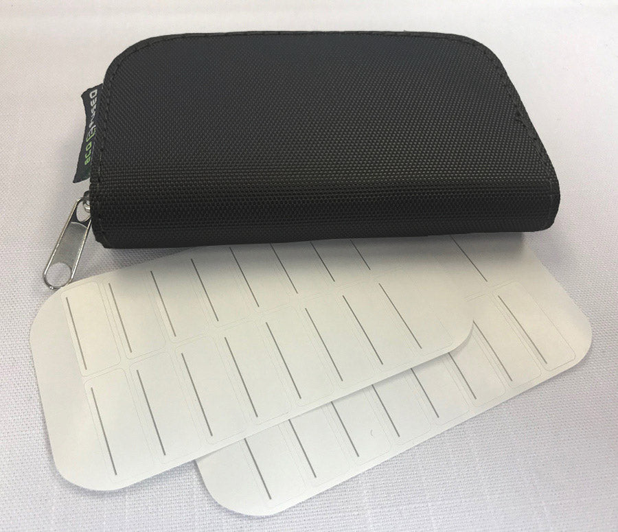Zippered SD Card Organizer