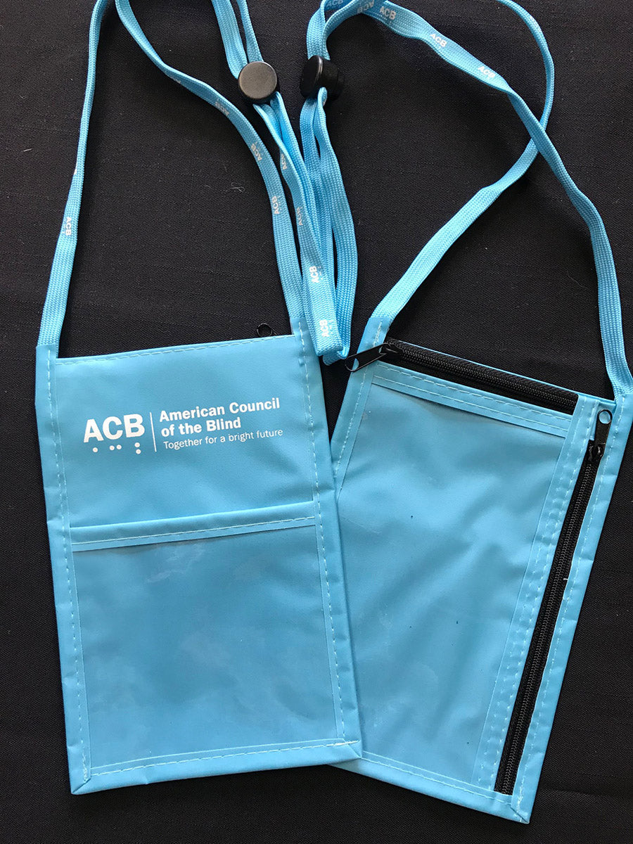 ACB Neck Wallet/Pouch with Lanyard