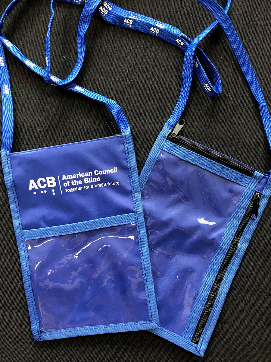 ACB Neck Wallet/Pouch with Lanyard