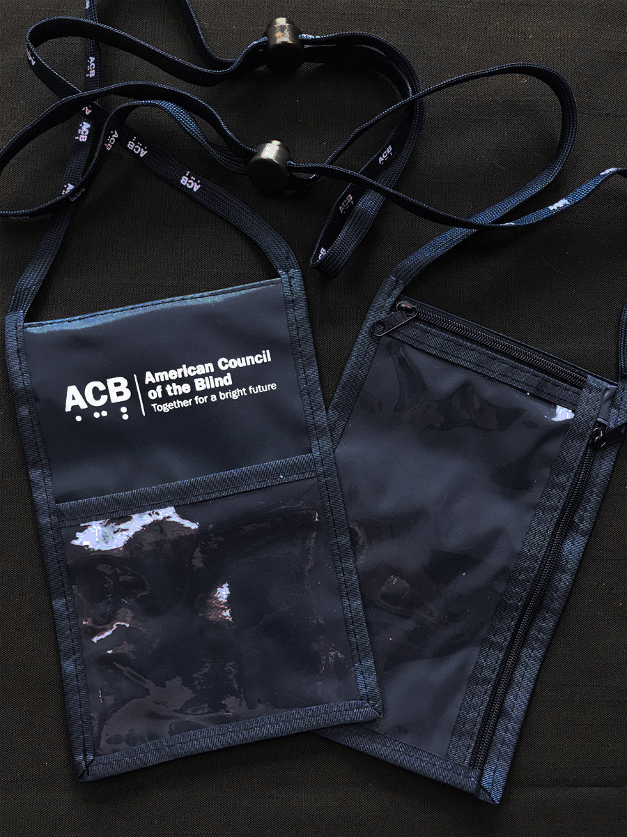 ACB Neck Wallet/Pouch with Lanyard