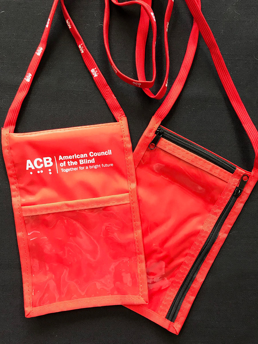 ACB Neck Wallet/Pouch with Lanyard