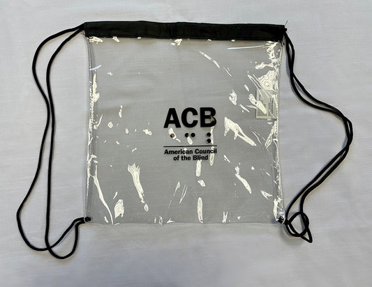 ACB Clear Game Drawstring Sport Pack
