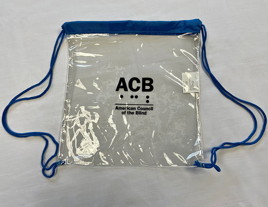ACB Clear Game Drawstring Sport Pack