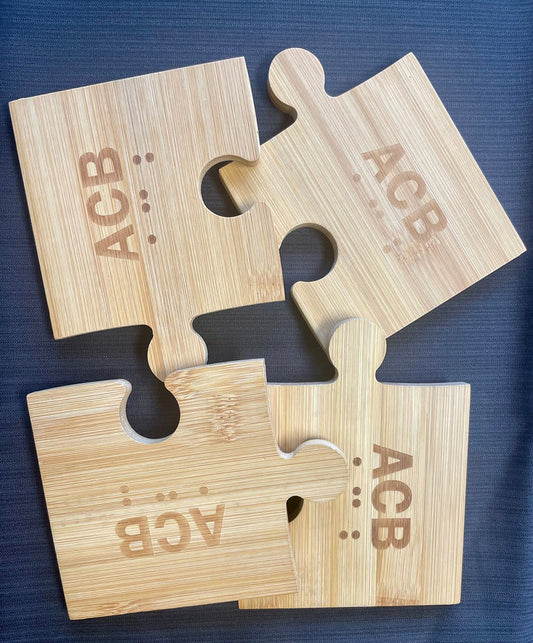 Bamboo Puzzle Coaster