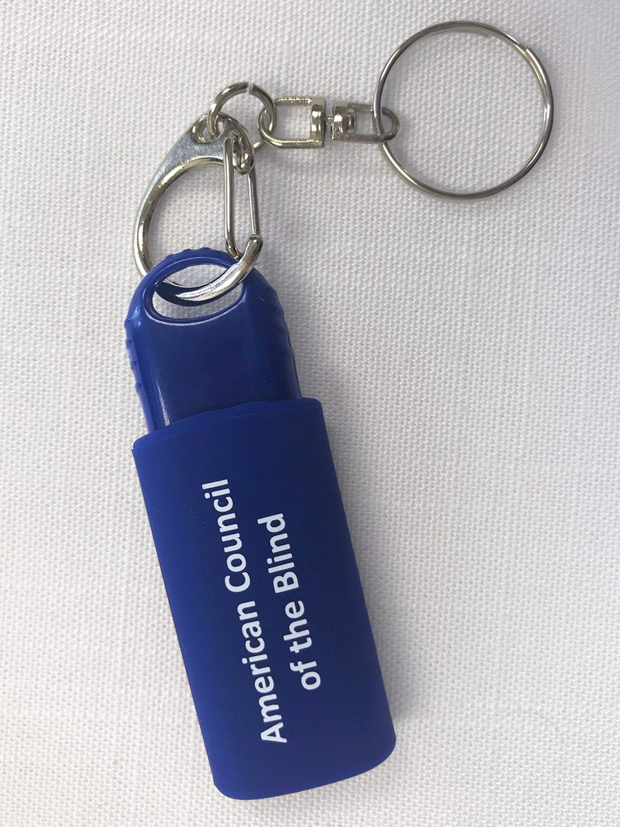 Thumb drive with ACB logo - closed view