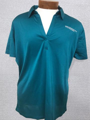 Teal Women's Polo Shirt - front view
