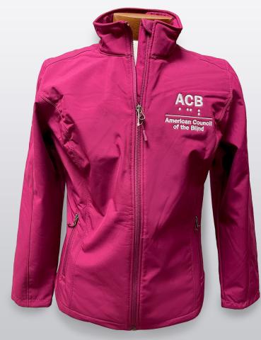 Berry Women's Jacket with ACB logo - Front View