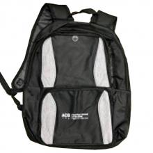 acb branded backpack